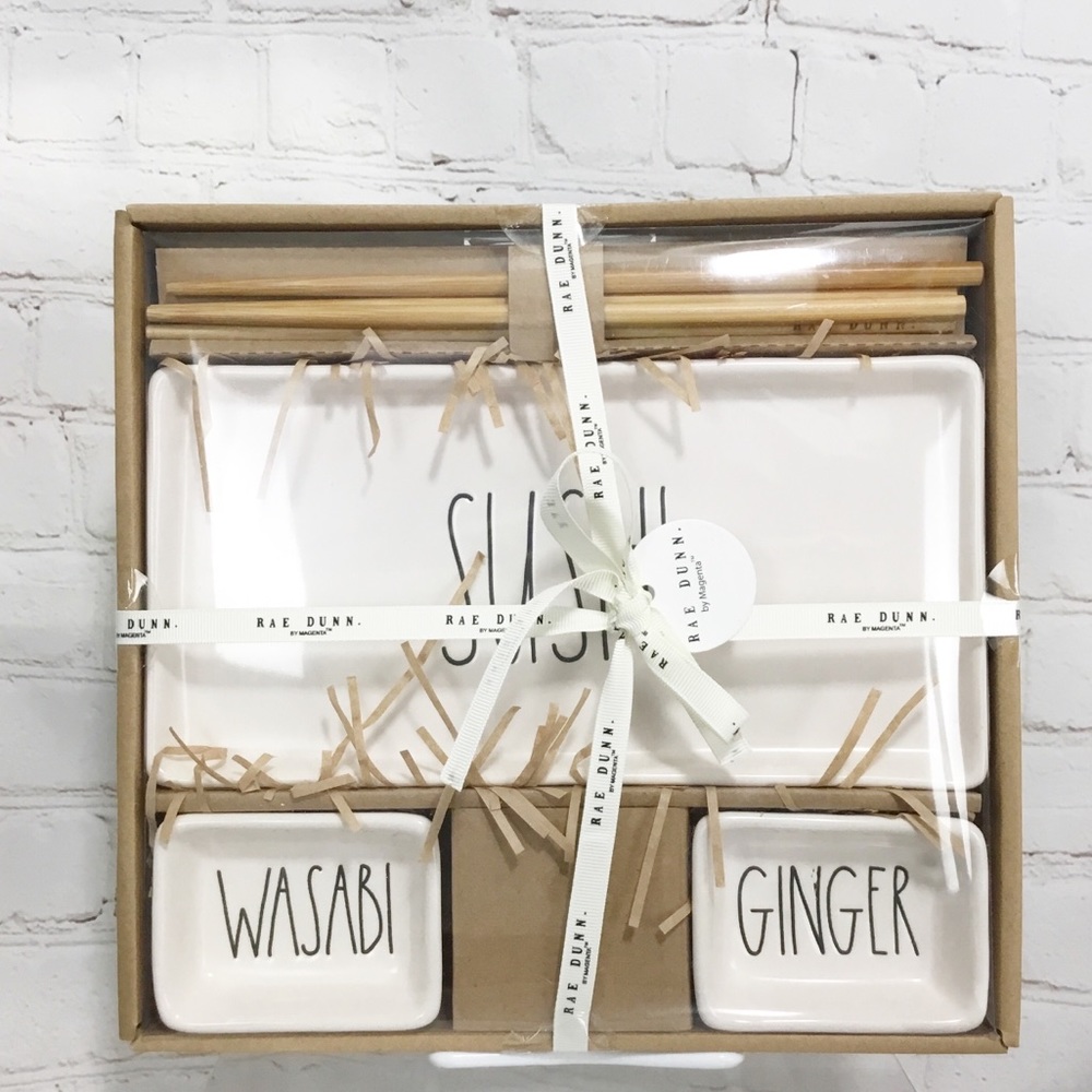 🚨FLASH SALE🚨Rae Dunn SUSHI set